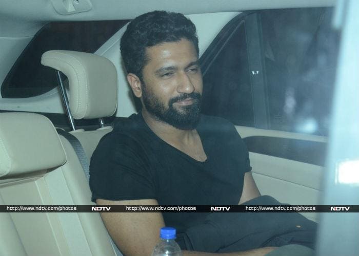 Vicky Kaushal, who starred in Karan's segment in <i>Lust Stories</i> along with Neha and Kiara, looked sharp.