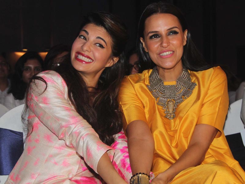 In Which Jacqueline and Neha Mug For the Camera (and Not a Selfie in Sight) In Which Jacqueline and Neha Mug For the Camera (and Not a Selfie in Sight)