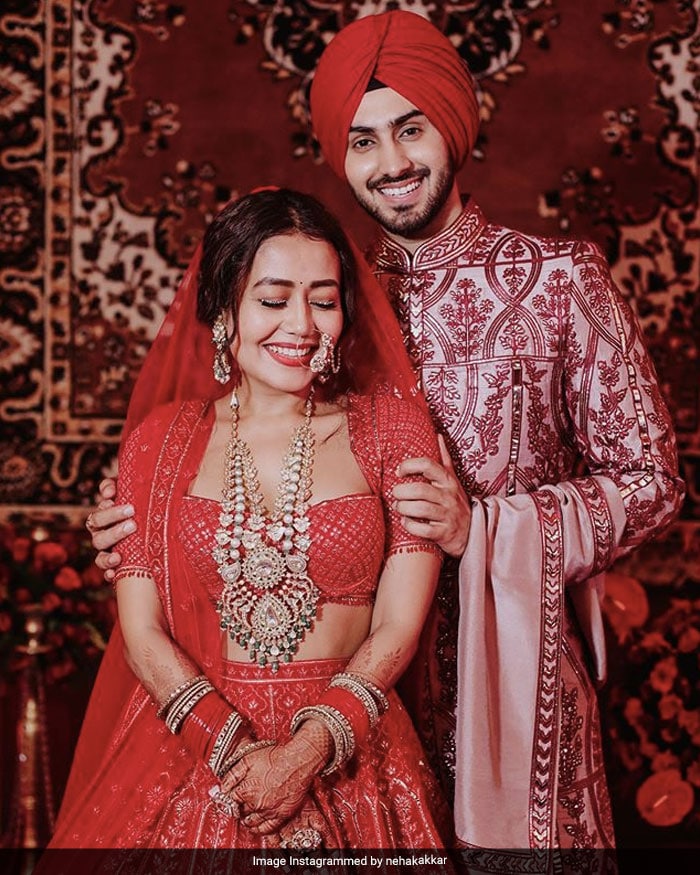 Stunning Pics From Neha Kakkar And Rohanpreet Singh\'s Fairytale Wedding