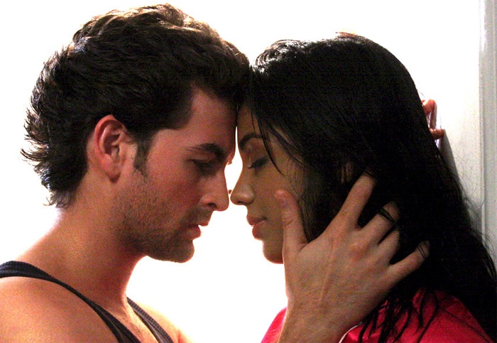 Mugdha says she and Neil got talking where he tried to develop a comfort level, then only the two were then were able to shoot the scene.