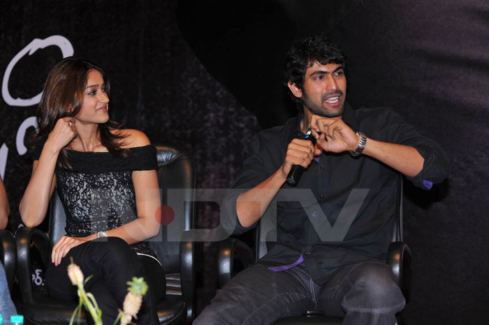 Stars at <i>Nenu Naa Rakshasi</i> audio launch