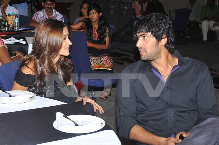 Stars at <i>Nenu Naa Rakshasi</i> audio launch