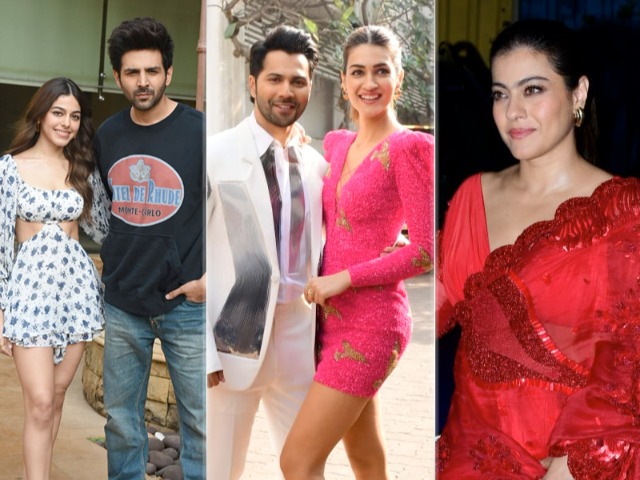 New Day, New Pics From Kajol, Kriti-Varun, Kartik-Alaya's Work Diaries