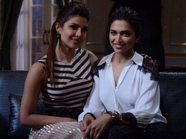 Friends over <i>Koffee</i>: Deepika, Priyanka