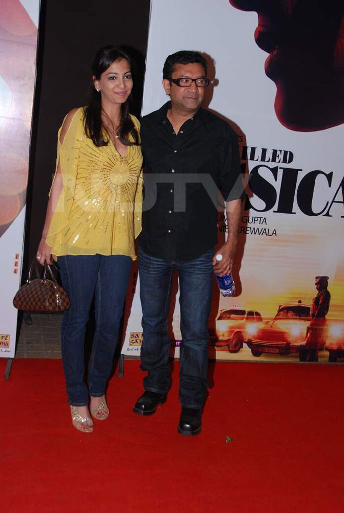 Director Ken Ghosh with Anjori Alagh, who played the lead role in TV series <i>Seeta Aur Geeta</i>.