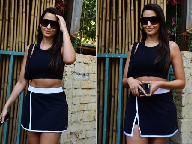 Photo : Nora Fatehi's Date With The Paparazzi