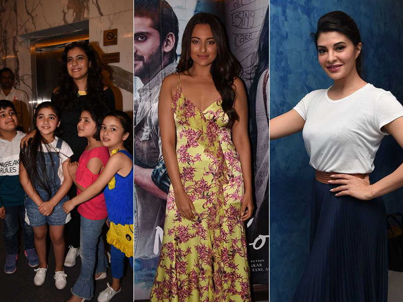 Kajol, Sonakshi, Jacqueline And Others Watch <i>Notebook</i> Kajol, Sonakshi, Jacqueline And Others Watch <i>Notebook</i>