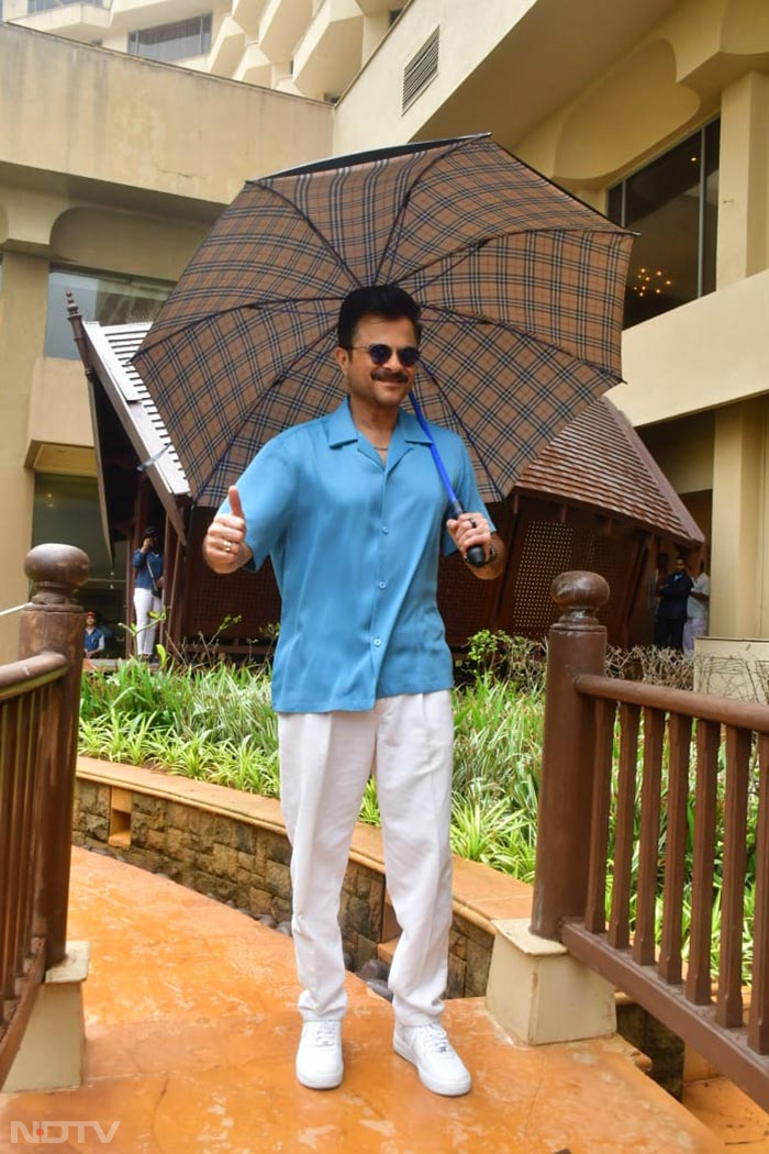 Anil Kapoor was all smiles. (Image courtesy: Varinder Chawla)