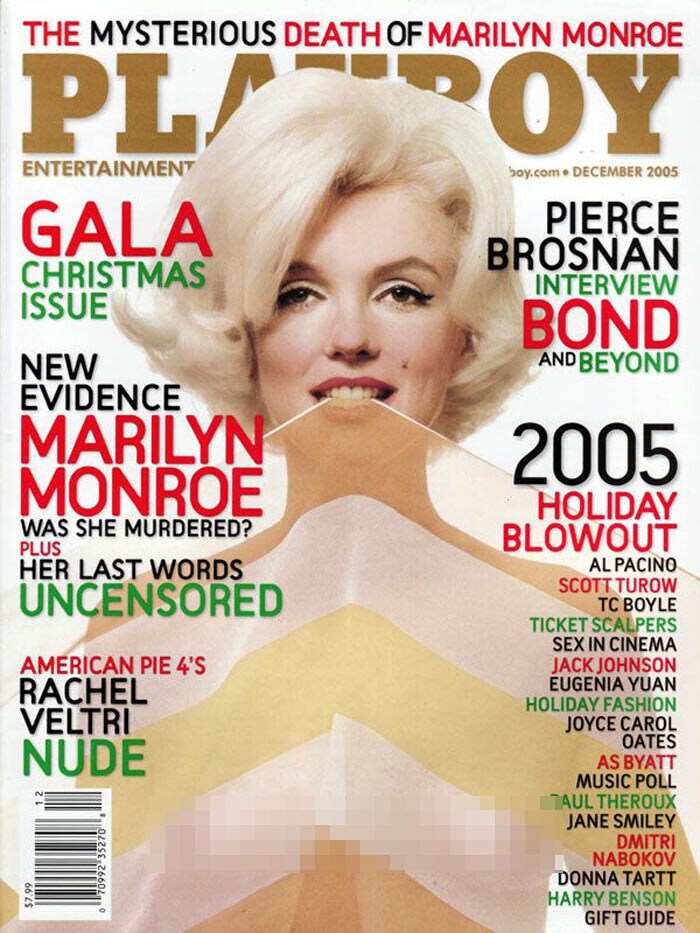 Marilyn Monroe, Playboy. 
