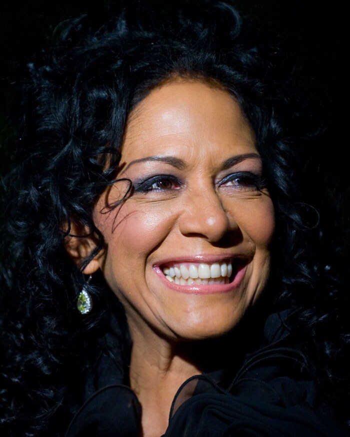 Sheila E. arrives for a taping of "In Performance at the White House: Fiesta Latina," a concert hosted by US President Barack Obama celebrating Hispanic musical heritage, on the South Lawn of the White House in Washington, DC. (Photo: AFP)