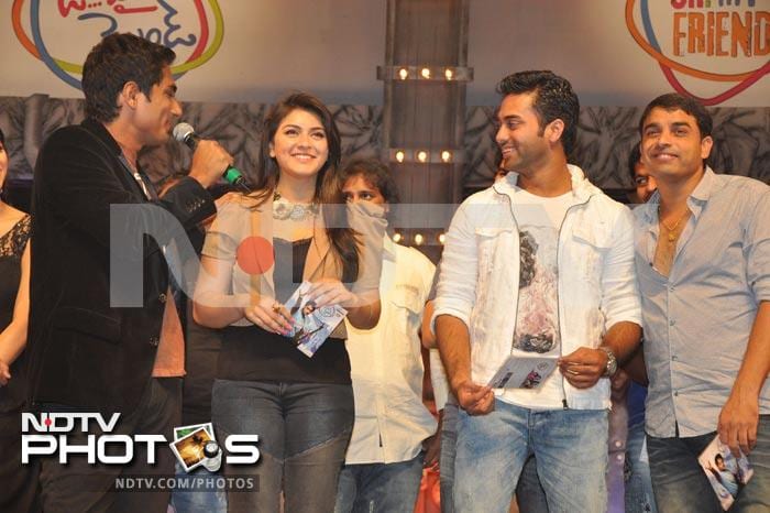 Shruti, Sidharth at Oh My Friend audio launch