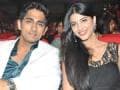 Photo : Shruti, Siddharth at Oh My Friend audio launch