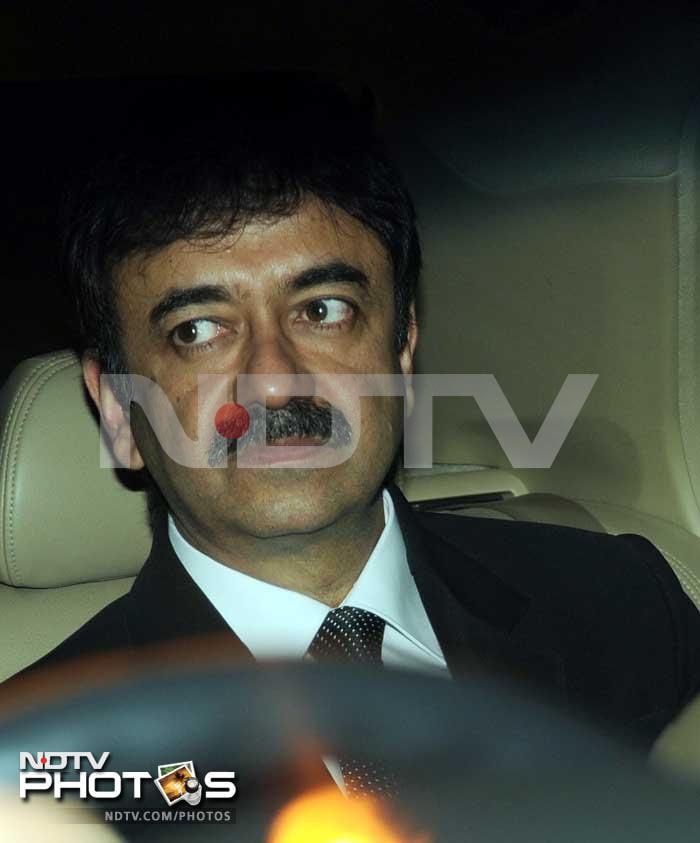 Director Rajkumar Hirani at the venue.