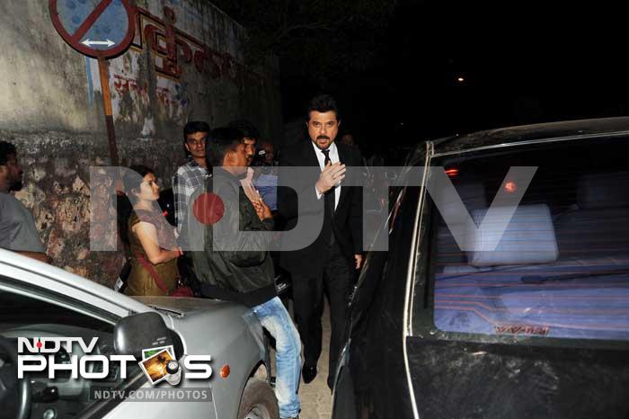 Anil Kapoor arrives at the venue.