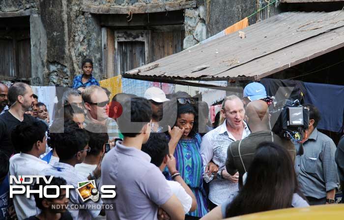 Behind-the-scenes with Oprah in Mumbai