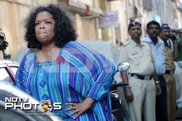 Behind-the-scenes with Oprah in Mumbai