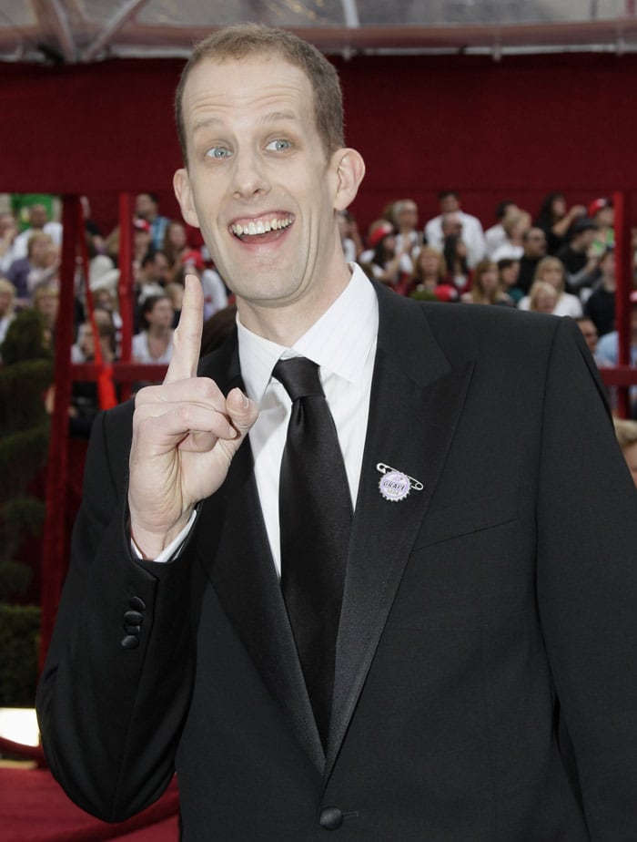 Director of <i>Up</i> Pete Docter arrives at the 82nd Academy Awards on Sunday, March 7, 2010, in the Hollywood section of Los Angeles. (Photo: AP)