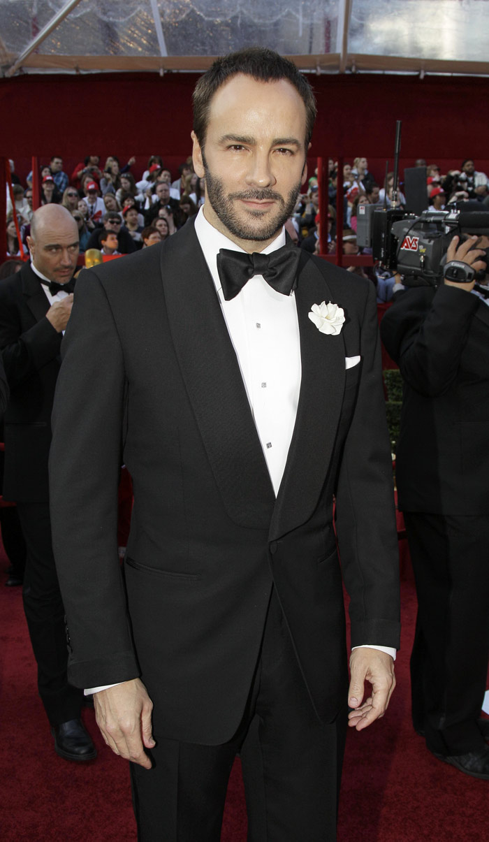 Tom Ford arrives at the 82nd Academy Awards on Sunday, March 7, 2010, in the Hollywood section of Los Angeles. (Photo: AP)