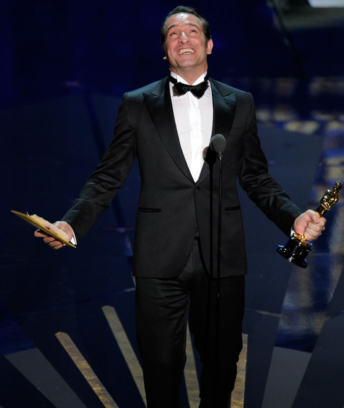 <b>Best Actor in a Leading Role</b>: Jean Dujardin for <i>The Artist</i>