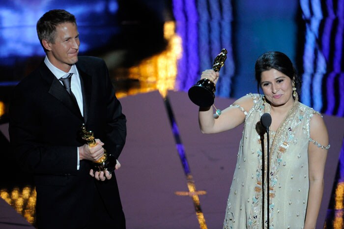 <b>Best Documentary Short Subject</b>: Daniel Junge and Sharmeen Obaid-Chinoy for <i>Saving Face</i>