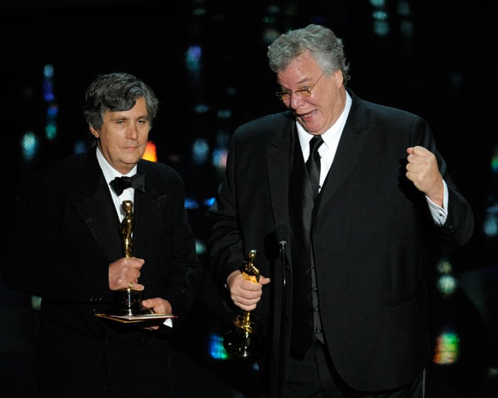 <b>Best Sound Mixing</B>: Tom Fleischman and John Midgley for <i>Hugo</i>