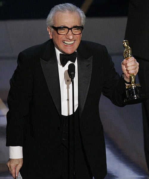 Martin Scorses couldn't suppress a delighted grin as he received the award for Best Director in 2007 for <I>The Departed</i>. It is difficult to believe that this was Scorsese's first Oscar win.