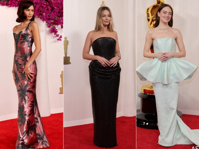 Oscars 2024 Red Carpet: The Fashion Roundup - Emma Stone, Margot Robbie, Zendaya And Others