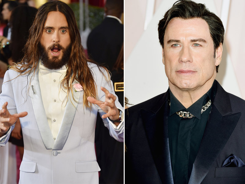 Leto to Travolta: 9 Awesome Oscar Faces Leto to Travolta: 9 Awesome Oscar Faces