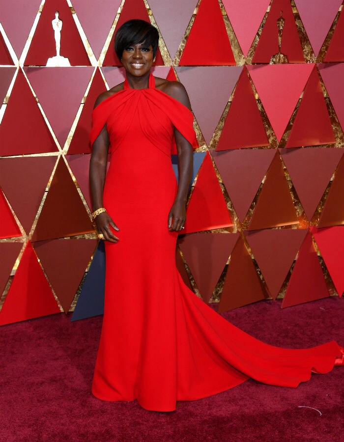 <b>Viola Davis, Armani</b>: Viola Davis won an Oscar for Best Supporting Actress for <i>Fences</i>. She looked brilliant and shined all through.