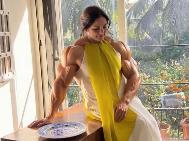 पंचायत की &lsquo;मंजू देवी' बनीं बॉडी बिल्डर