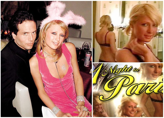 A homemade sex video of Hilton and then-boyfriend Rick Salomon was leaked on the Internet in 2003, later released as the DVD <i>1 Night in Paris</i> despite attempted legal action. It appeared a week prior to the premiere of <i>The Simple Life</i>.