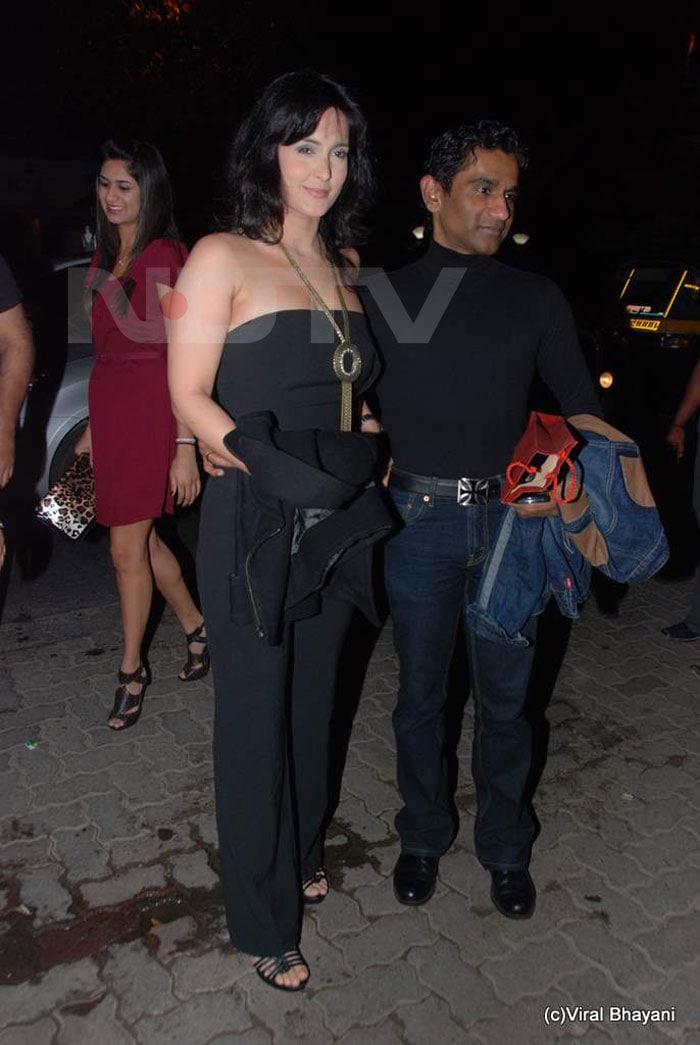 Tulip Joshi's has been spotted plenty of times at parties in 2010.