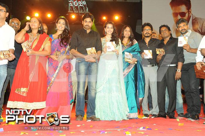 Stars at the audio launch of Pawan Kalyan\'s Panjaa