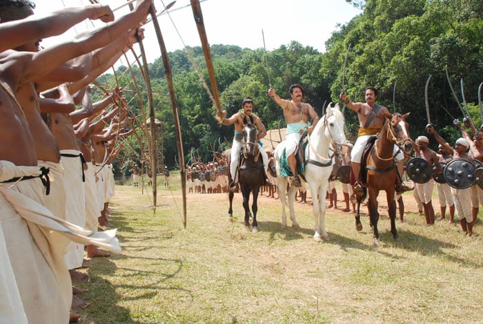 &quot;They have changed a bit because originally Pazhassi Raja commits suicide and in the film he is seen falling to the bullet of the British. Overall it has come out well and a must see,&quot; said Aravind Sasi, film critic who saw the first show.