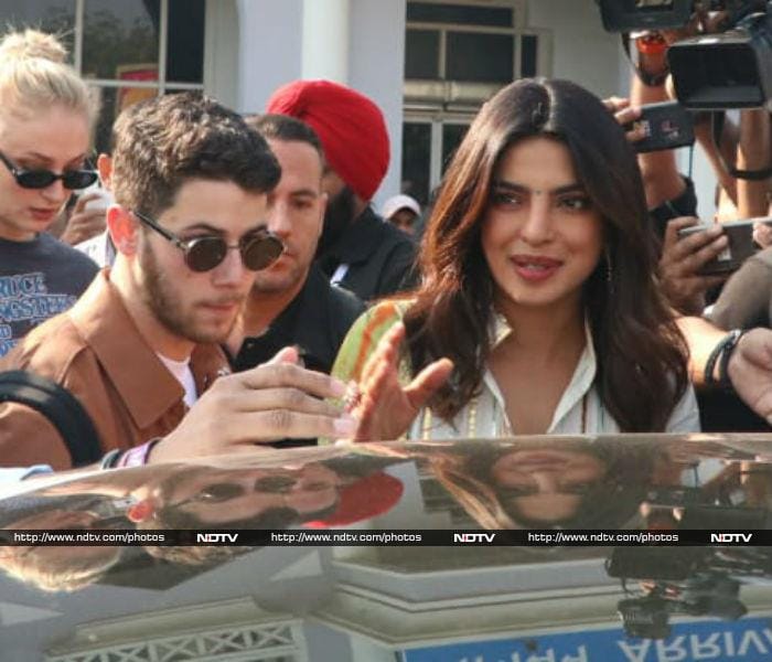 They arrived in Jodhpur in the afternoon and were guarded by heavy security.