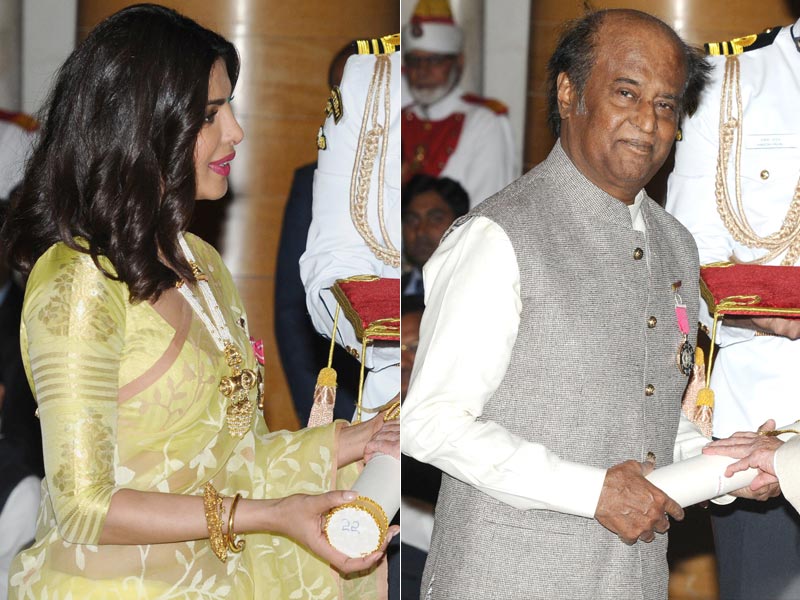 Inside the Padma Awards Ceremony With Priyanka, Rajinikanth