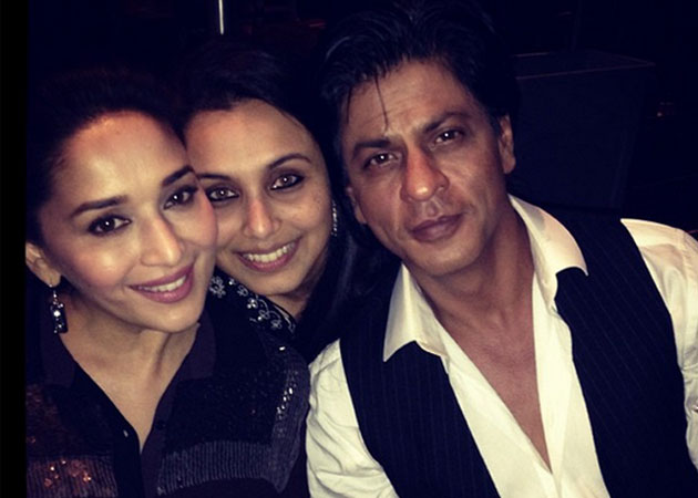 Three musketeers: SRK, Madhuri, Rani