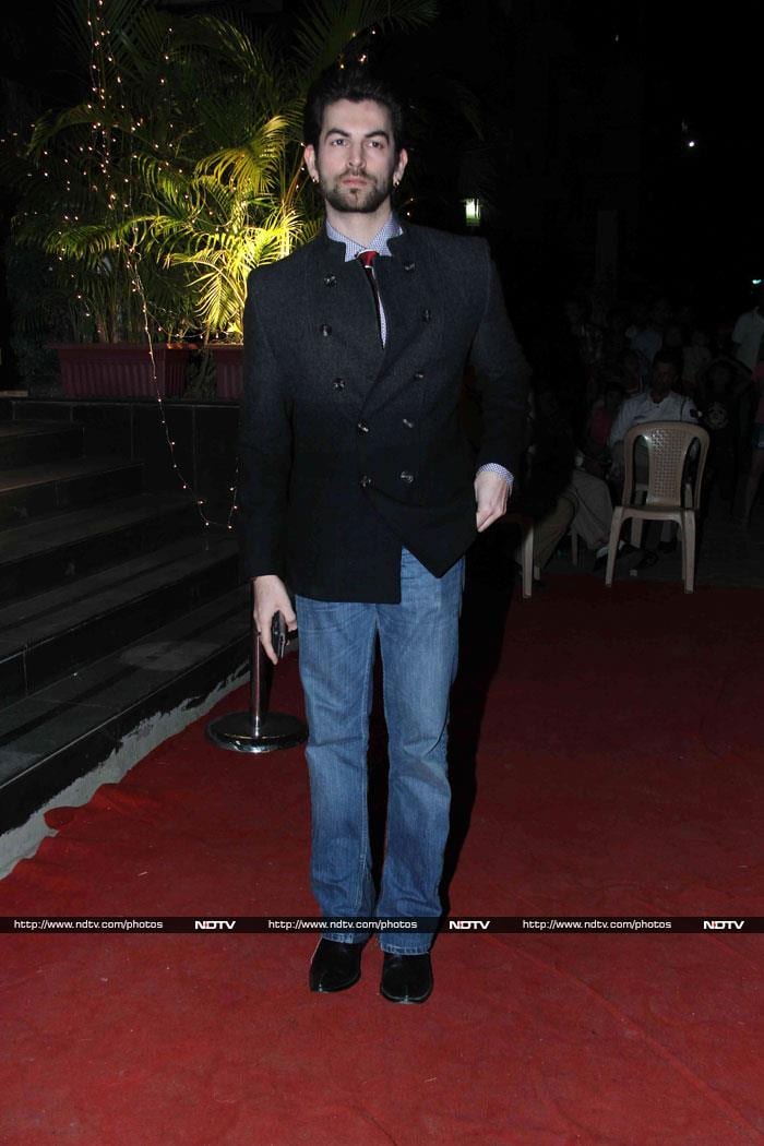 Actor Neil Nitin Mukesh was also invited to the do.