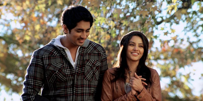 Siddharth romances Priya, Nitya in 180