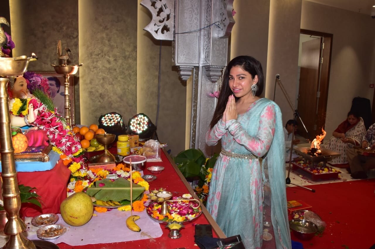 Pics From Urvashi, Tulsi\'s Ganesh Chaturthi Celebrations