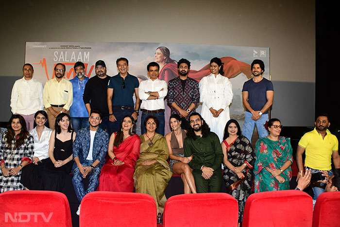 Pics: Kajol, Revathy And Vishal Jethwa Launched Salaam Venky Trailer Like This