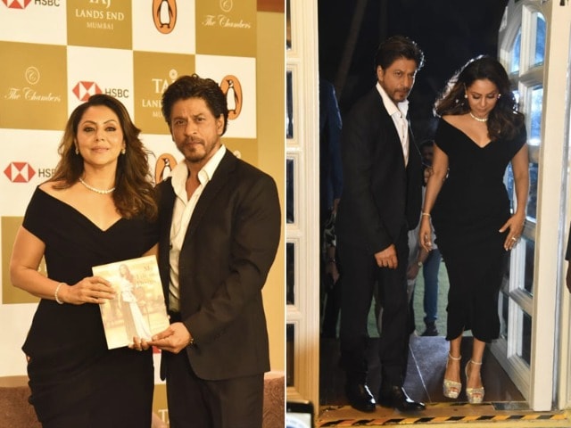 Photo : Pics Of Shah Rukh Khan And Gauri From Last Night That Are Absolute Goals