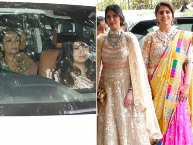 Pics: Ranbir Kapoor And Alia Bhatt's Wedding Guests Were Dressed In Their Best
