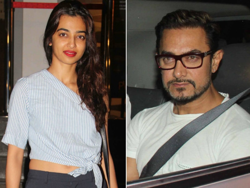 Photo : Radhika Watched Parched On Aamir Khan's Pink Saturday