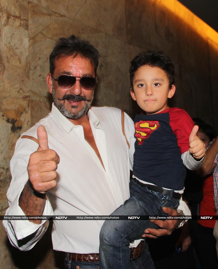 Out on Parole, Sanjay Dutt Watches PK With Family
