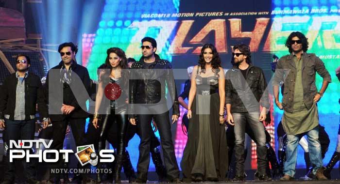 Stars at the music launch of Players