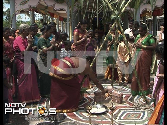 Monica celebrates Pongal with Malaysian Tamils
