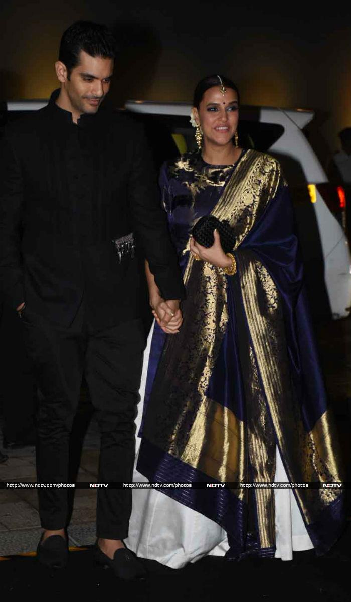 SRK, Katrina And Hrithik Add Glitter To Pootna Patel\'s Reception Party