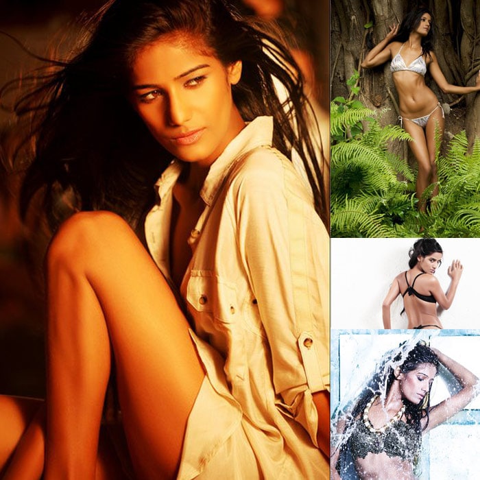 Poonam Pandey strips near nude!