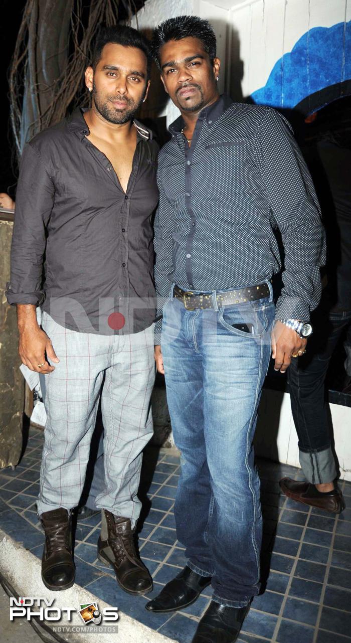 Prabhu Deva parties with Bollywood